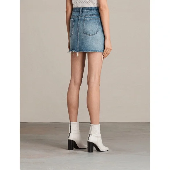 All Saints Betty Denim Skirt 4